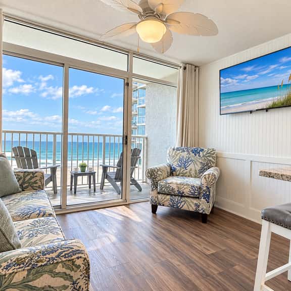 Sea Watch Oceanfront 1BR | King Bed & Balcony - Image 1