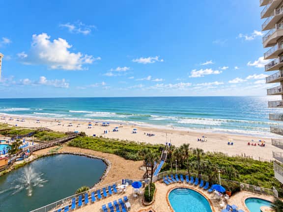 Sea Watch Oceanfront 1BR | King Bed & Balcony - Image 2